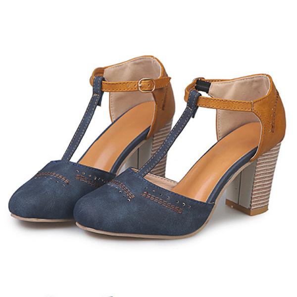 Women's orthopedic comfort heeled shoes, elegant block heels for all-day support & daily wear.