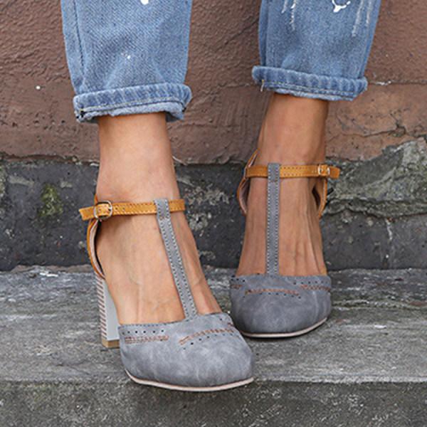 Comfortable women's orthopedic dress shoes. Elegant block heels provide all-day cushioned support.
