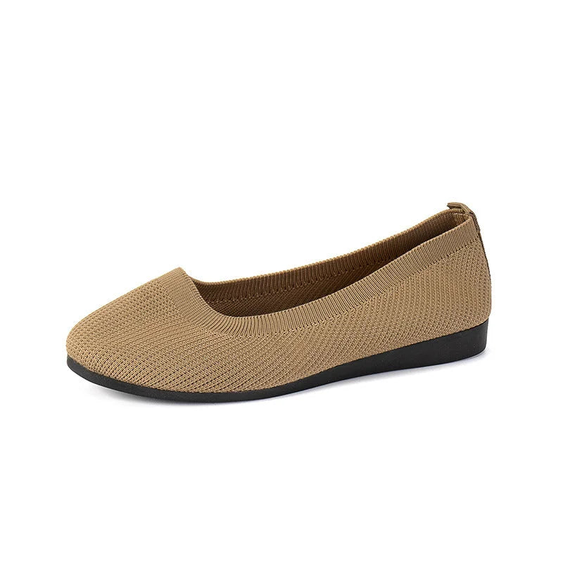 Comfortable women's orthopedic flat loafers, designed for all-day support and casual everyday wear.