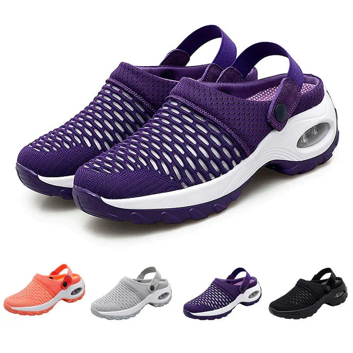 Enjoy all-day comfort with women's orthopedic sandals, breathable & supportive for healthy feet.