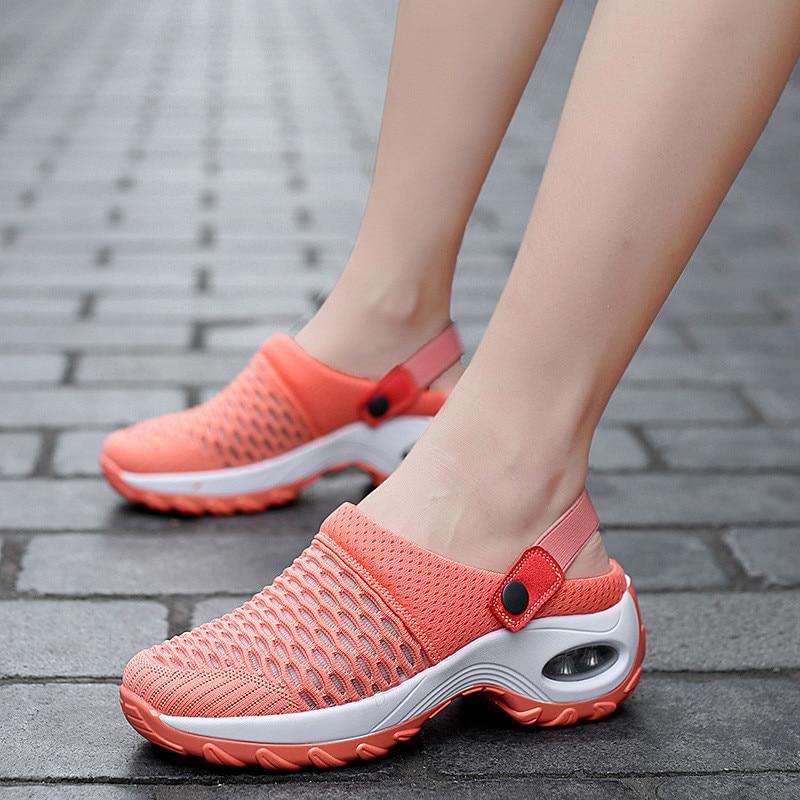 Walk comfortably in women's orthopedic sandals with breathable arch support, perfect for summer.