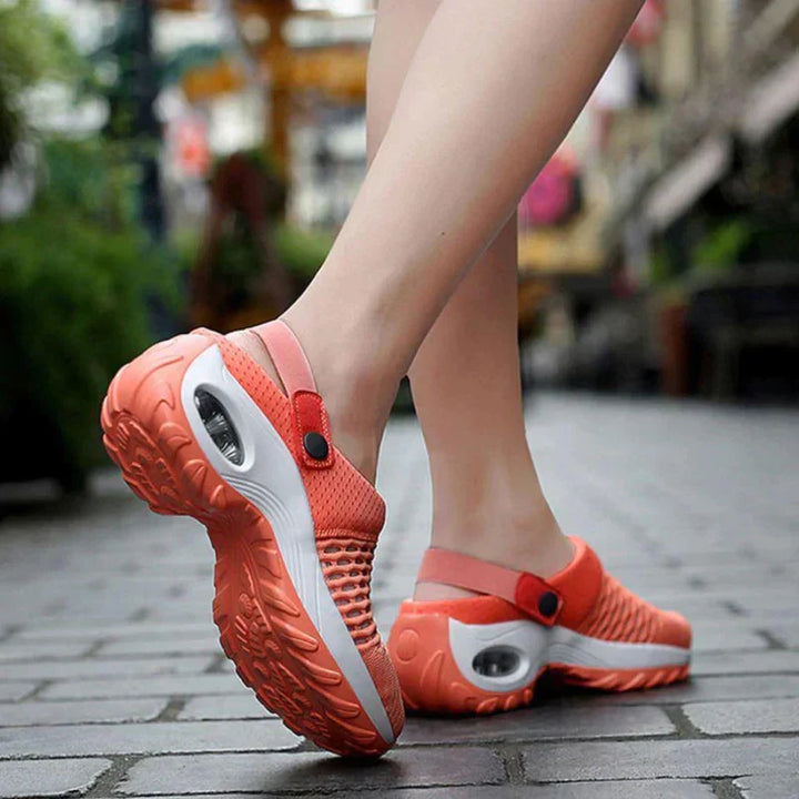 Stylish ladies' orthopedic comfort sandals, breathable, with arch support for everyday wear.