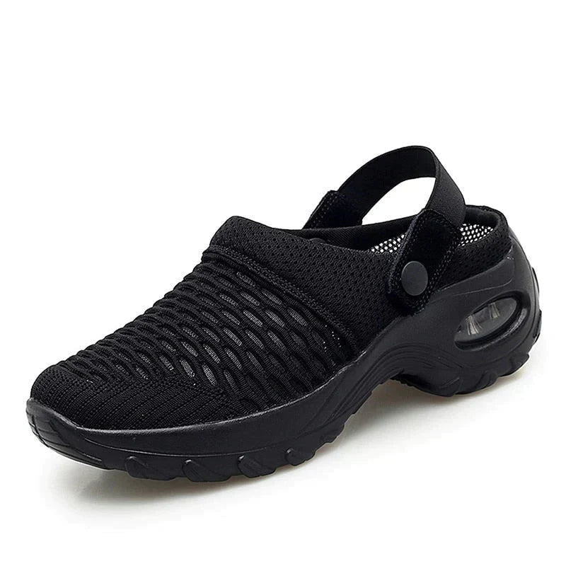 Promote foot health with women's orthopedic sandals, featuring breathable arch support.