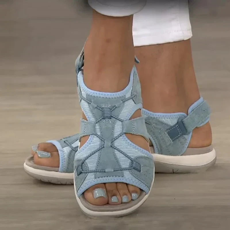 Women's orthopedic comfort sandals with ultimate arch and heel support, perfect for foot pain relief & walking.