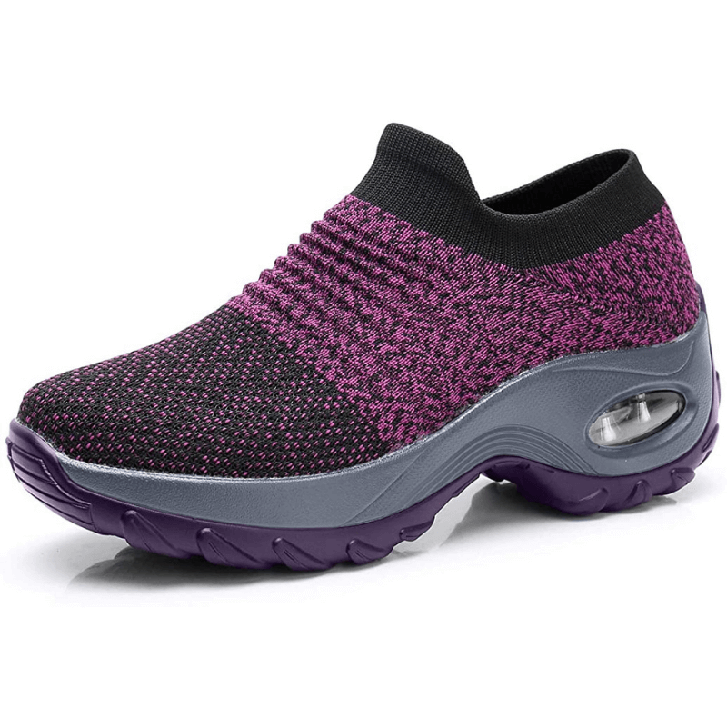 Ergonomic women's orthopedic shoes, cushioned for comfort, ideal for walking & arch support.