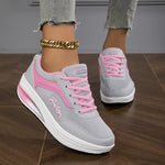 Gray with Pink