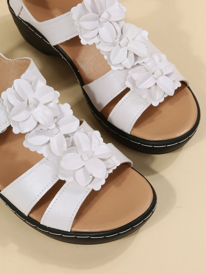 Moana women's gladiator wedge sandals, orthopedic support, fashionable summer shoes