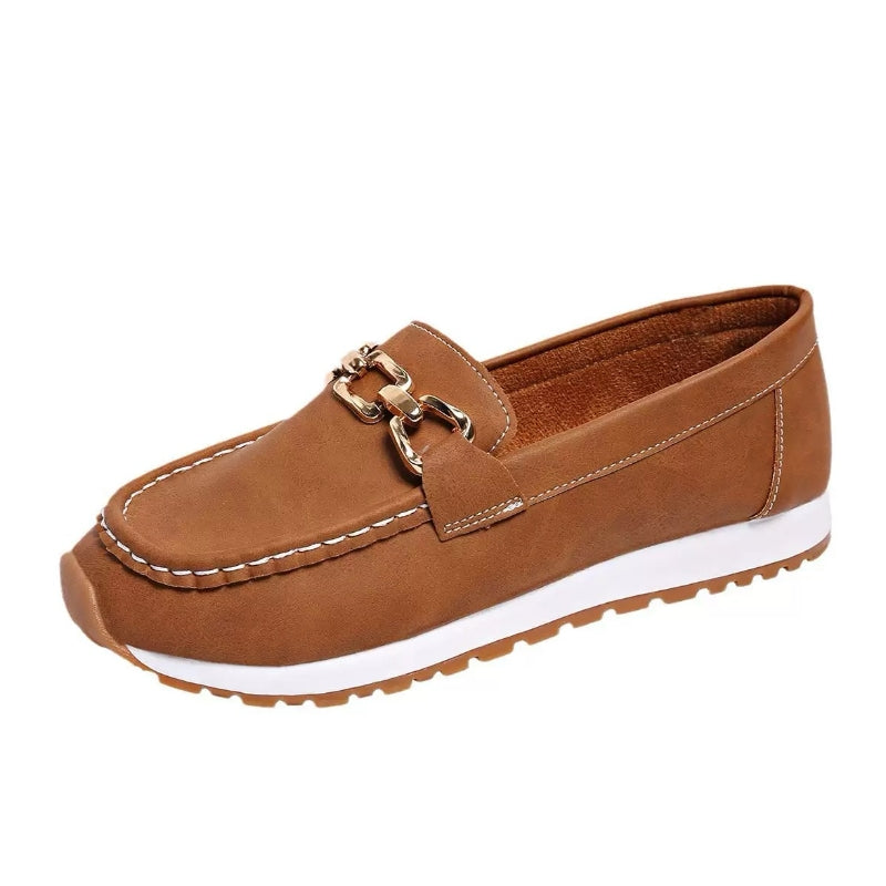 Women's orthopedic loafers, enhanced arch support for ultimate comfort and everyday wear.