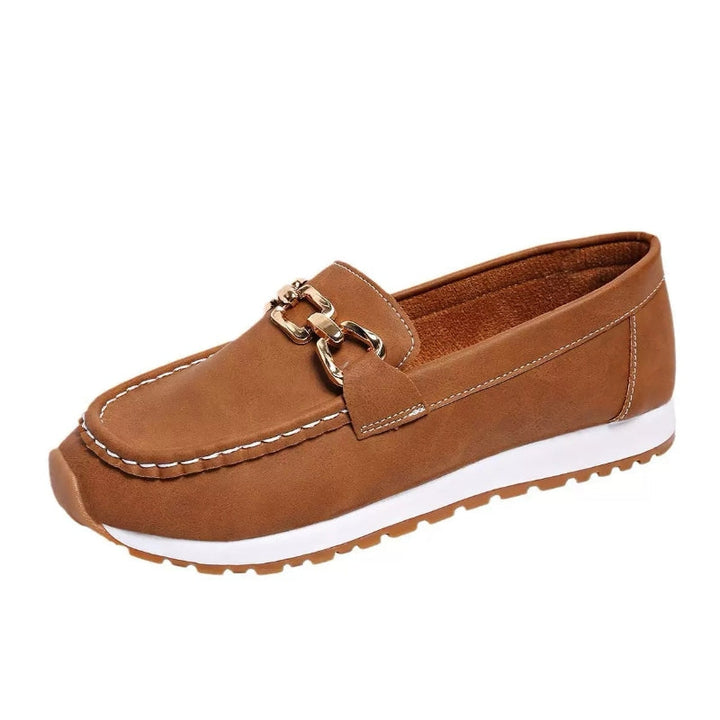 Women's orthopedic loafers, enhanced arch support for ultimate comfort and everyday wear.