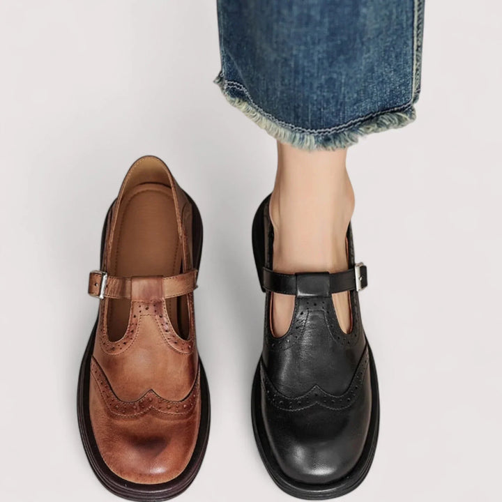 Women's orthopedic Mary Jane shoes, perfect for all-day comfort, foot support, and stylish everyday wear.