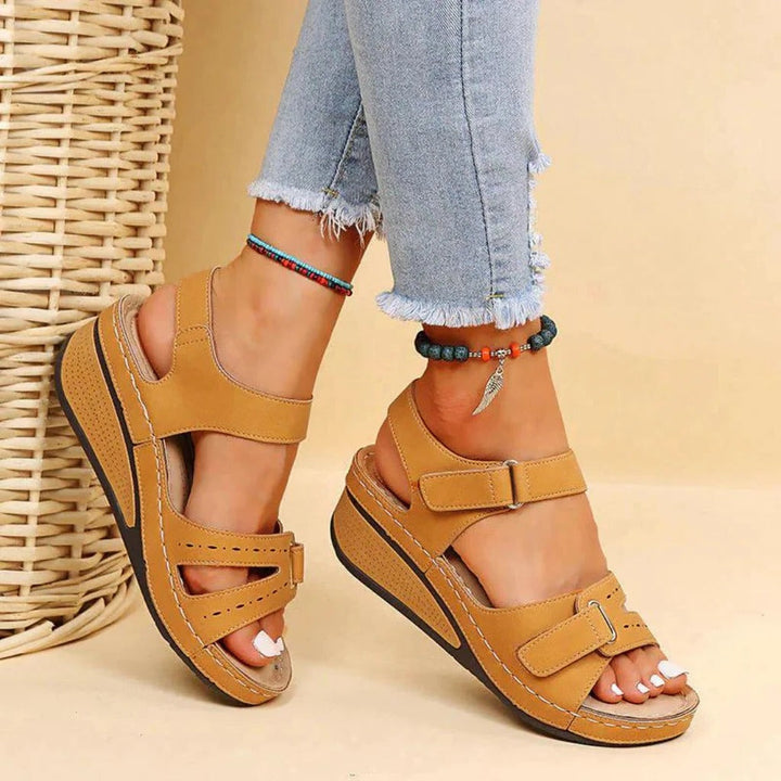 Comfortable women's orthopedic sandals offering supreme support. Ideal casual footwear for daily use & foot health.