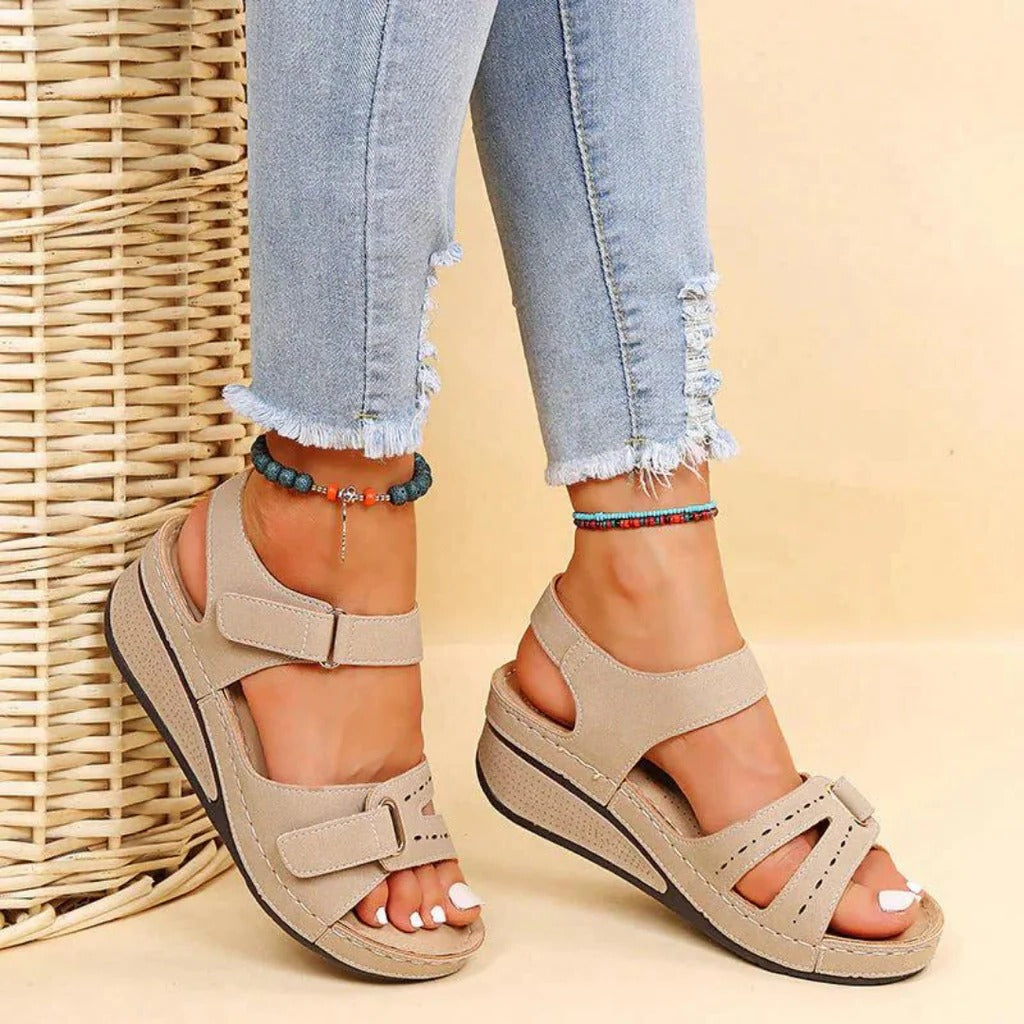 Women's comfort orthopedic sandals with ultimate support. Essential walking sandals for foot health & warm weather.