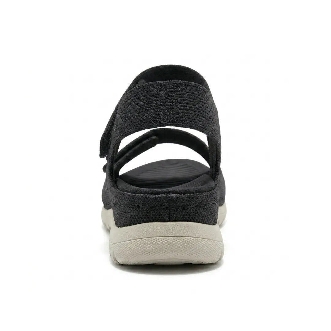Arch support sandals for women, adjustable & perfect for casual summer days.