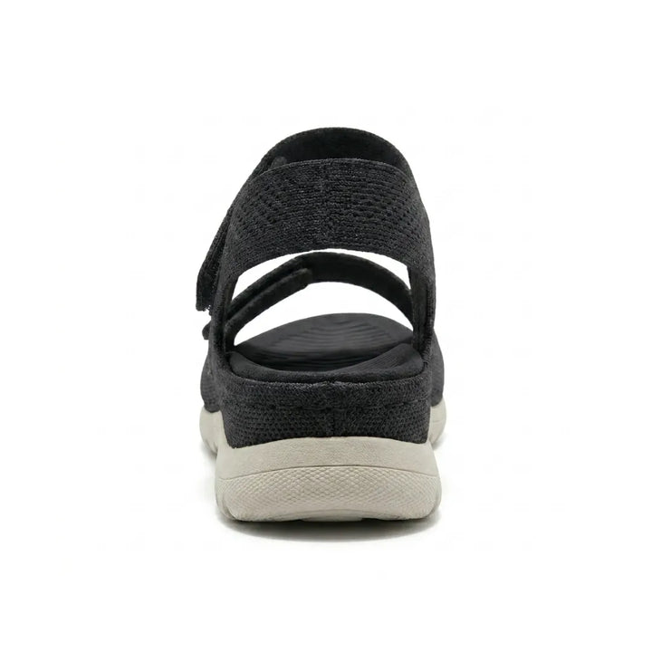 Arch support sandals for women, adjustable & perfect for casual summer days.
