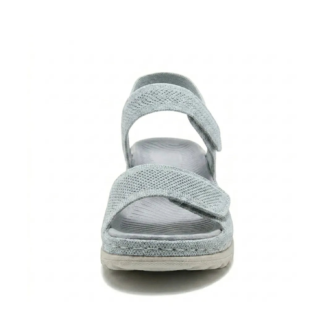 Adjustable women's sandals, providing orthopedic comfort & stylish support.