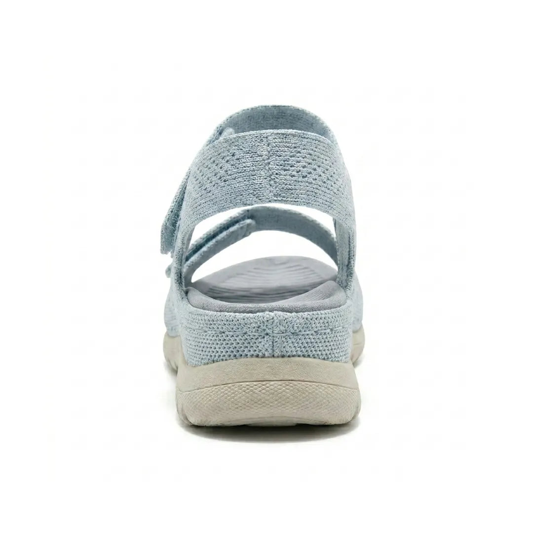 Women's arch support sandals with adjustable straps for personalized comfort.