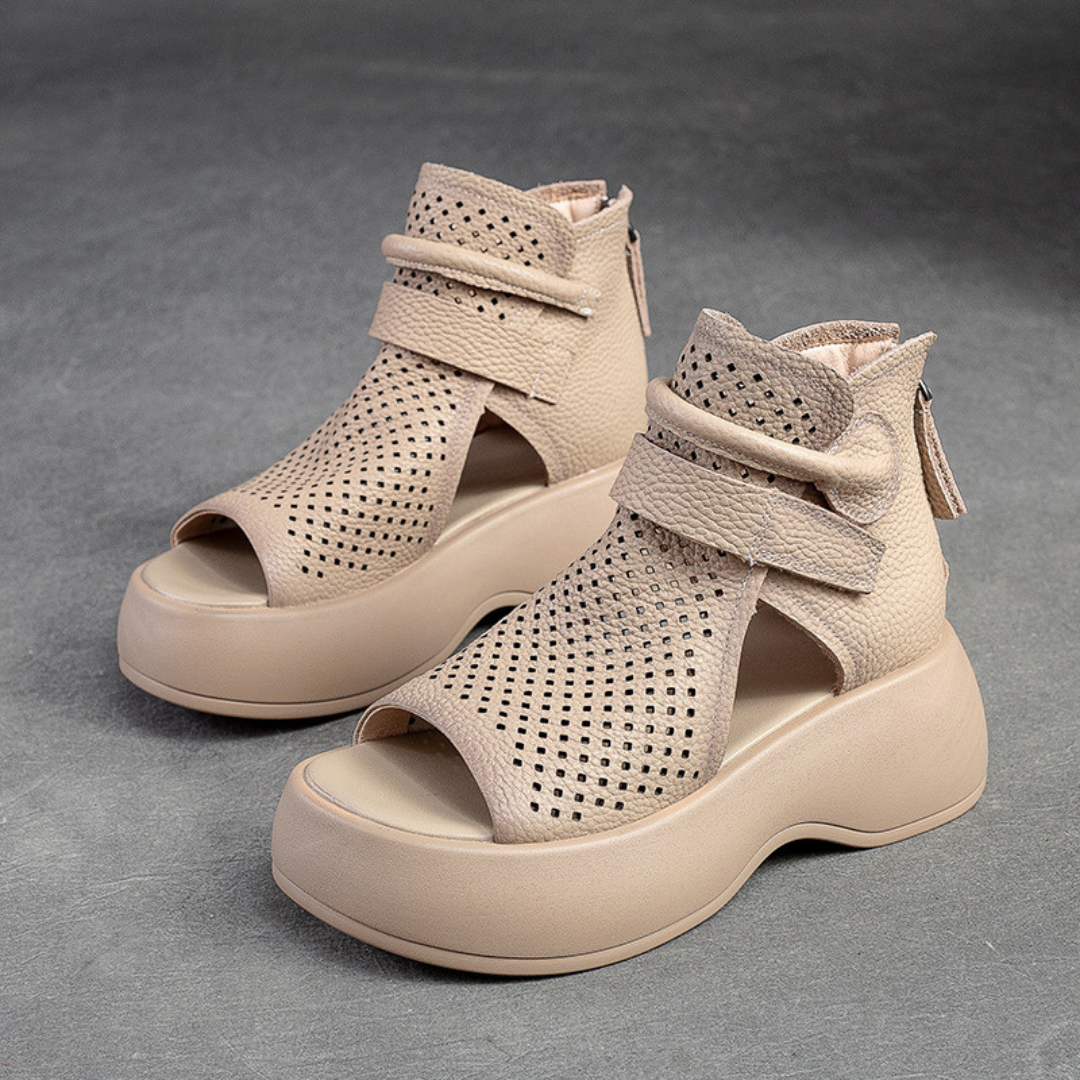 Durable women's walking sandals featuring orthopedic arch support for ultimate comfort.