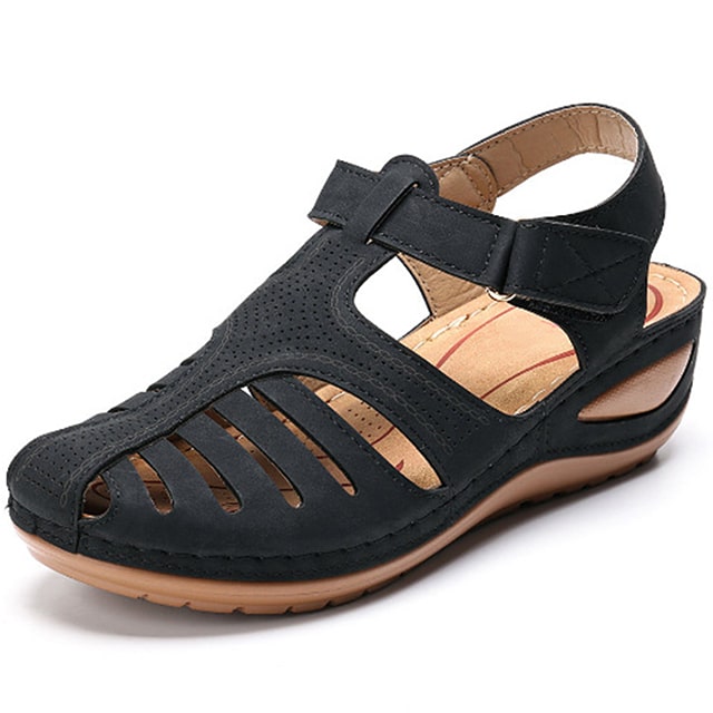 Women's orthopedic sandals with arch support for ergonomic comfort & daily wear. Perfect for foot pain relief.
