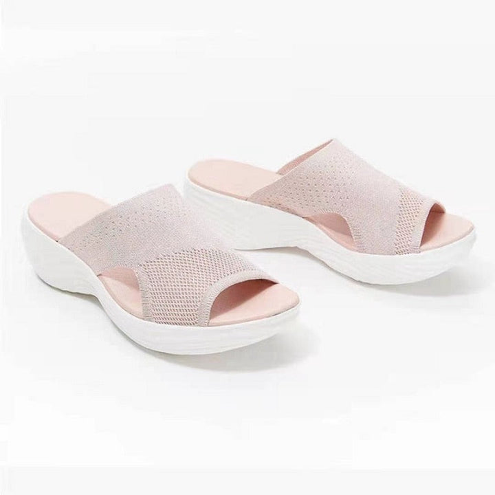 Women's orthopedic footwear, arch support sandals ensuring comfort & foot pain relief.