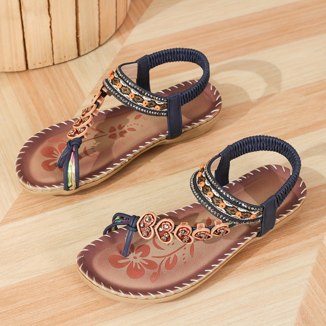 Women's orthopedic summer sandals with arch support, contoured footbed, and adjustable straps.