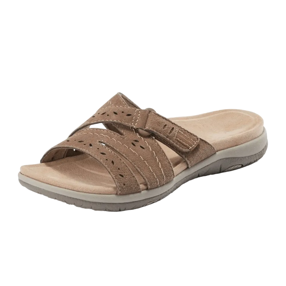 Women's orthopedic sandals with wide toe box for ultimate comfort & arch support. Ideal for foot pain relief.