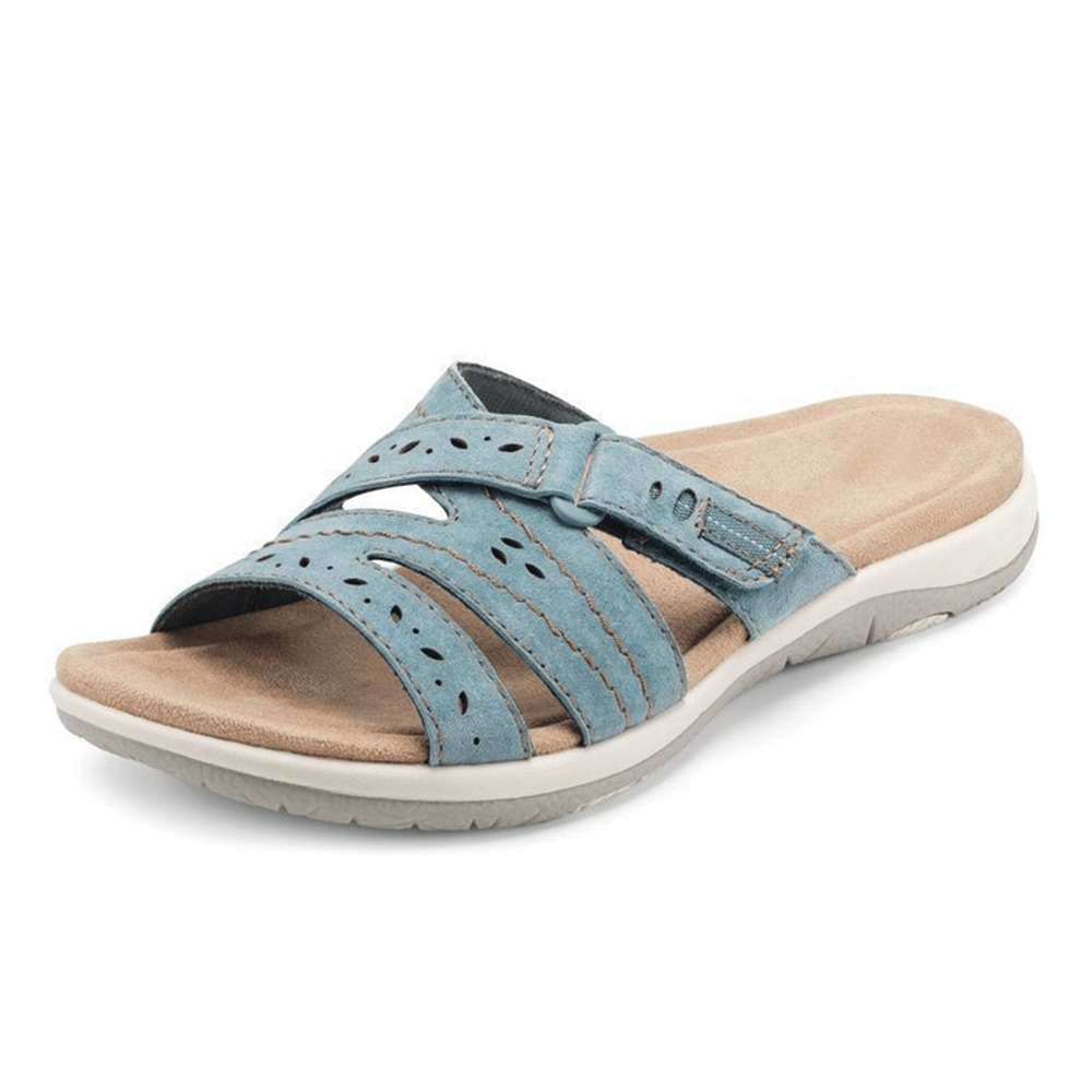 Stylish women's summer sandals. Orthopedic design, wide toe box ensures foot comfort & pain relief.