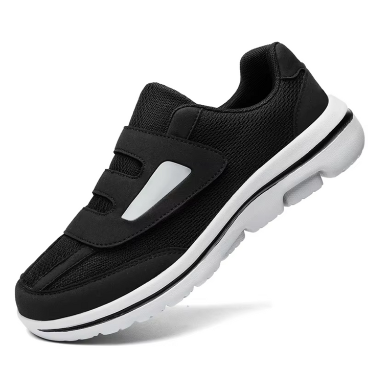 Foot relief & all-day comfort with women's orthopedic slip-on shoes, featuring adjustable wide fit.