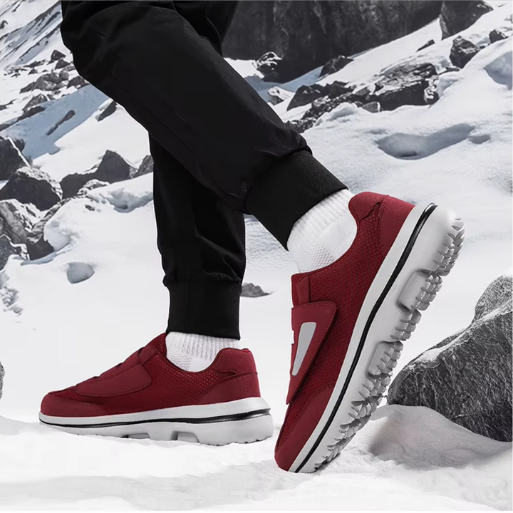 Easy slip-on women's orthopedic shoes, designed with wide adjustable fit for effortless daily comfort.