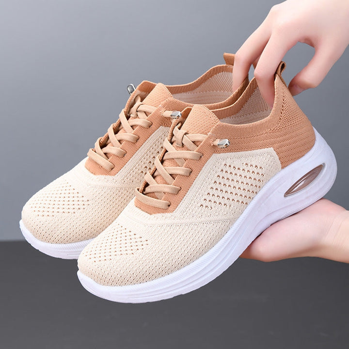 Women's orthopedic slip-on walking shoes, designed for ultimate comfort and support on long walks.