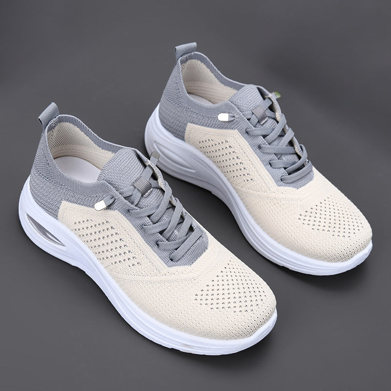 Stylish women's orthopedic platform walking shoes, combining modern design with all-day comfort and support.