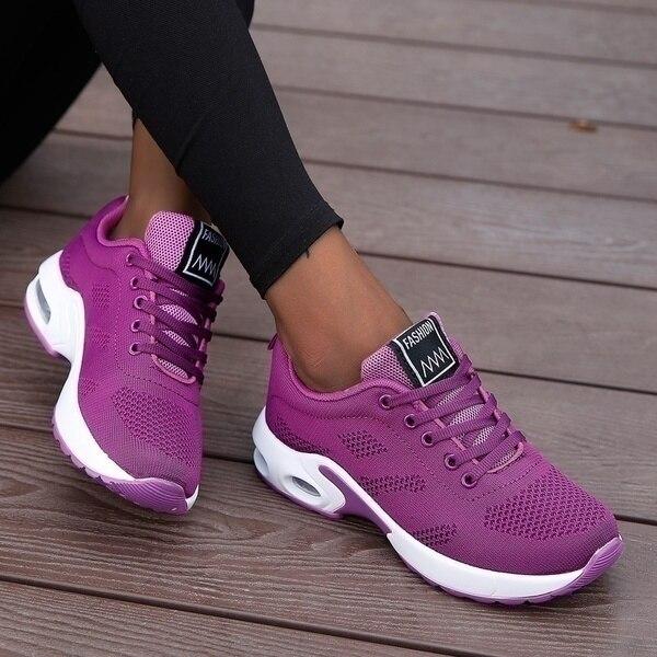 Women's supportive orthopedic sneakers, providing superior comfort & effective pain relief for walking & active wear.
