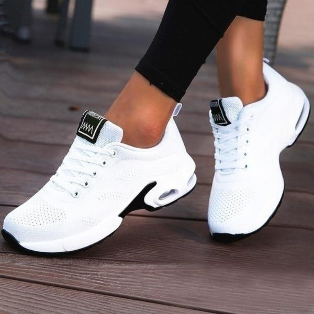 Everyday women's orthopedic comfort sneakers. Relieves foot pain & provides supportive walking footwear.