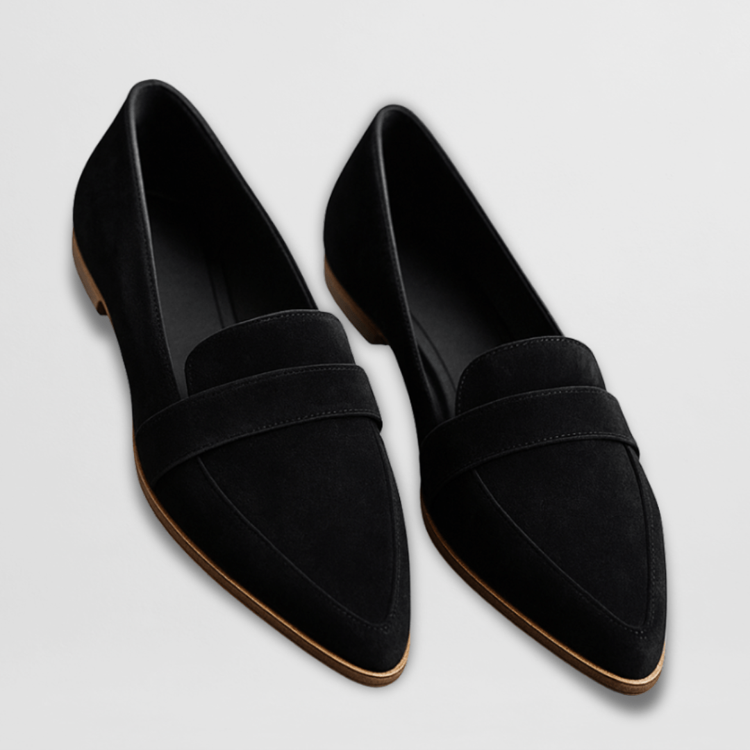Easy slip-on women's loafers offering orthopedic support & soft all-day comfort for casual everyday fashion.