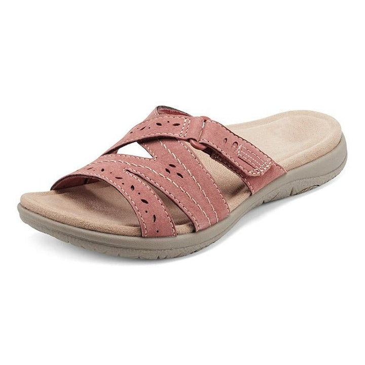 Women's adjustable orthopedic summer sandals. Comfort, arch support & slip-resistant for daily wear.