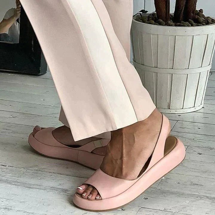 Women's ultimate comfort orthopedic slingback sandals, ideal for summer casual walking with arch support.