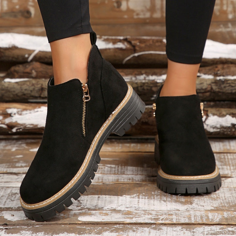 All-day comfort women's orthopedic boots, arch support, casual style, perfect for everyday wear.