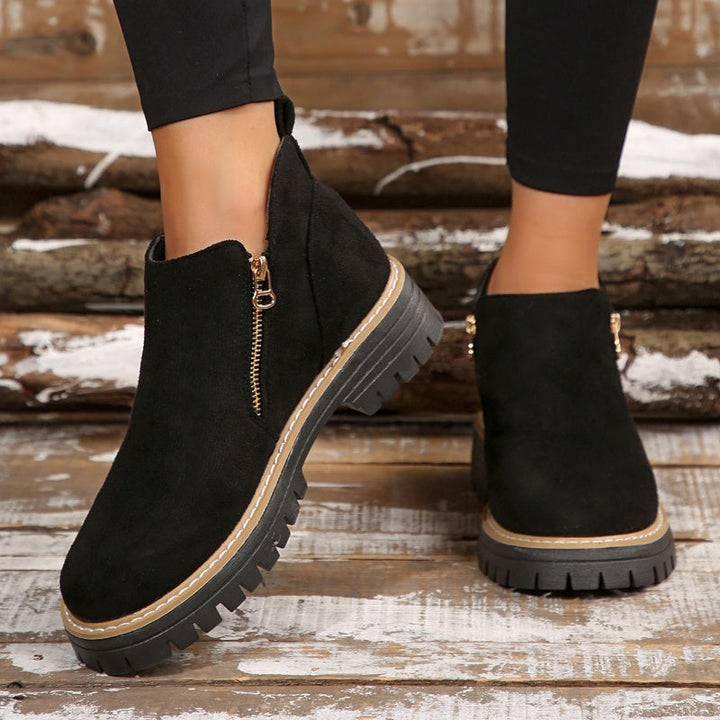 All-day comfort women's orthopedic boots, arch support, casual style, perfect for everyday wear.