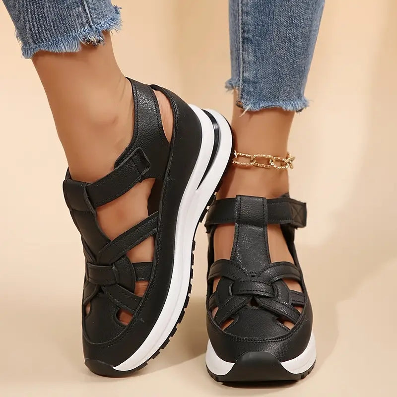 Stylish women's arch support sandals designed for maximum foot comfort & orthopedic support.