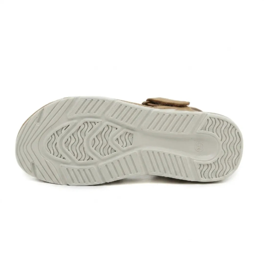 Adjustable strap women's walking sandals with excellent arch support, ideal for summer activities.