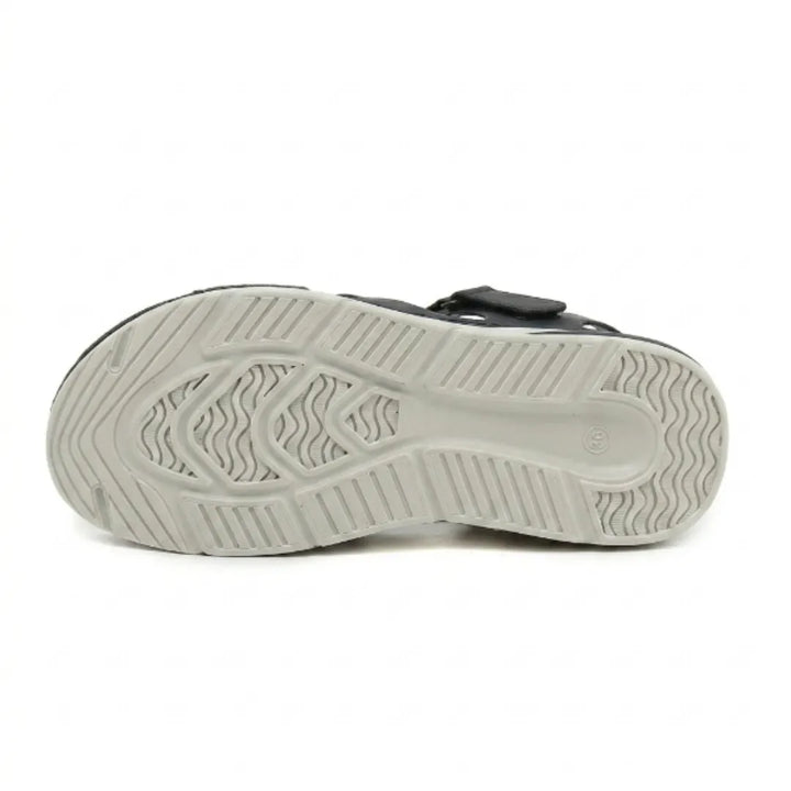 Casual women's open-toe sandals with adjustable straps, ideal for walking & summer comfort.
