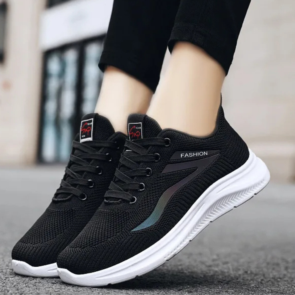 Lightweight women's orthopedic walking shoes, ideal for comfortable daily wear & active women.