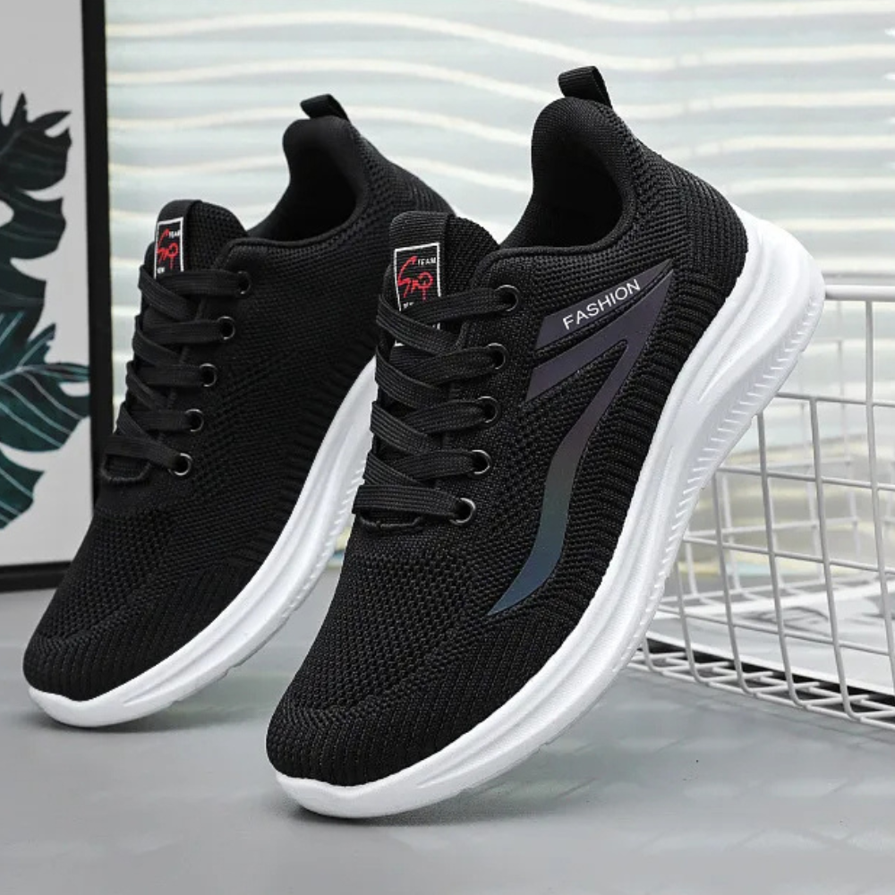 Women's walking shoes promoting foot health with orthopedic comfort, support & cushioned soles.