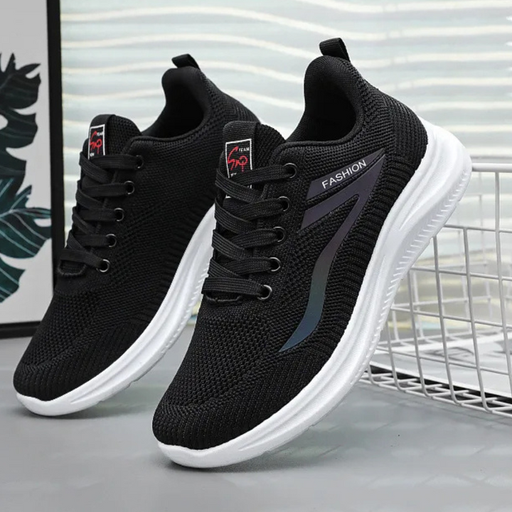 Women's walking shoes promoting foot health with orthopedic comfort, support & cushioned soles.