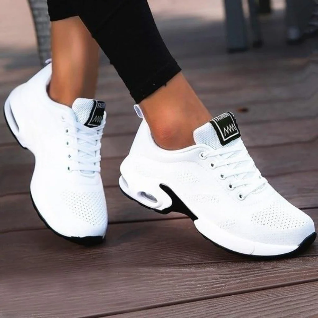 Stylish women's active wear shoes: lightweight, orthopedic, and cushioned for maximum walking comfort.