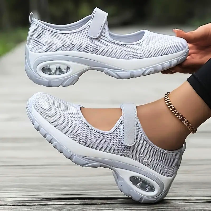 Women's orthopedic walking shoes, ideal for arch & posture support, offering comfort for daily active wear.