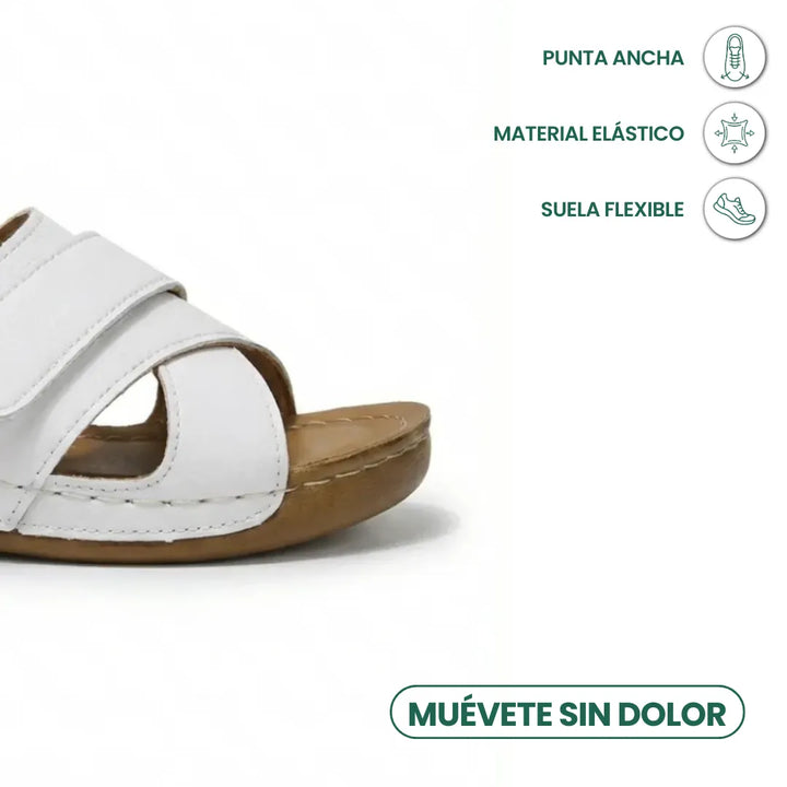 Easy-to-wear women's wedge sandals, orthopedic comfort for daily use.