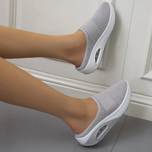 Stylish women's orthopedic wedge sandals, perfect summer shoes with arch support, comfort & non-slip design.