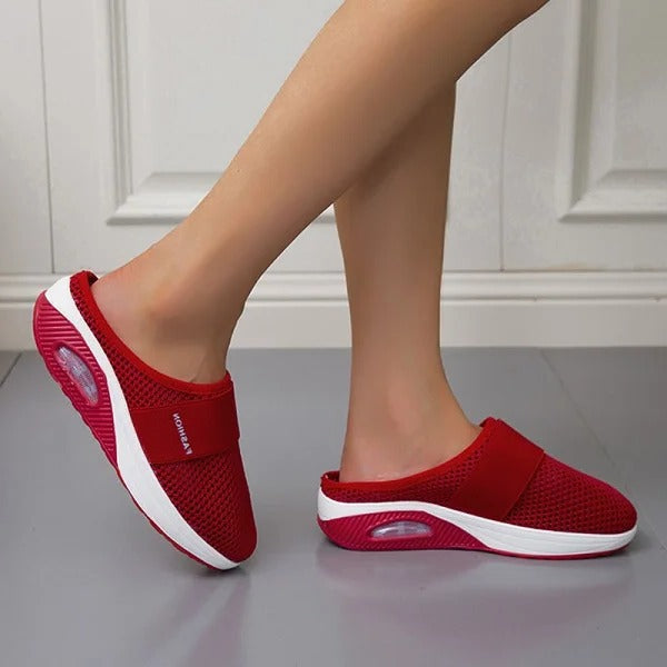 Healthy feet & pain relief with women's orthopedic wedge sandals. Arch support, shock absorbing for daily wear.
