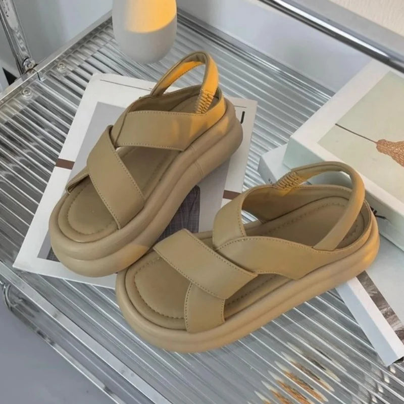 Supportive women's orthopedic sandals with arch support, designed for foot health and comfort.
