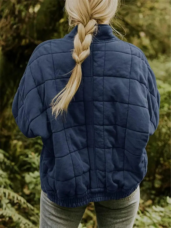 Women's Eliza oversized padded jacket, combining style with seasonal warmth.